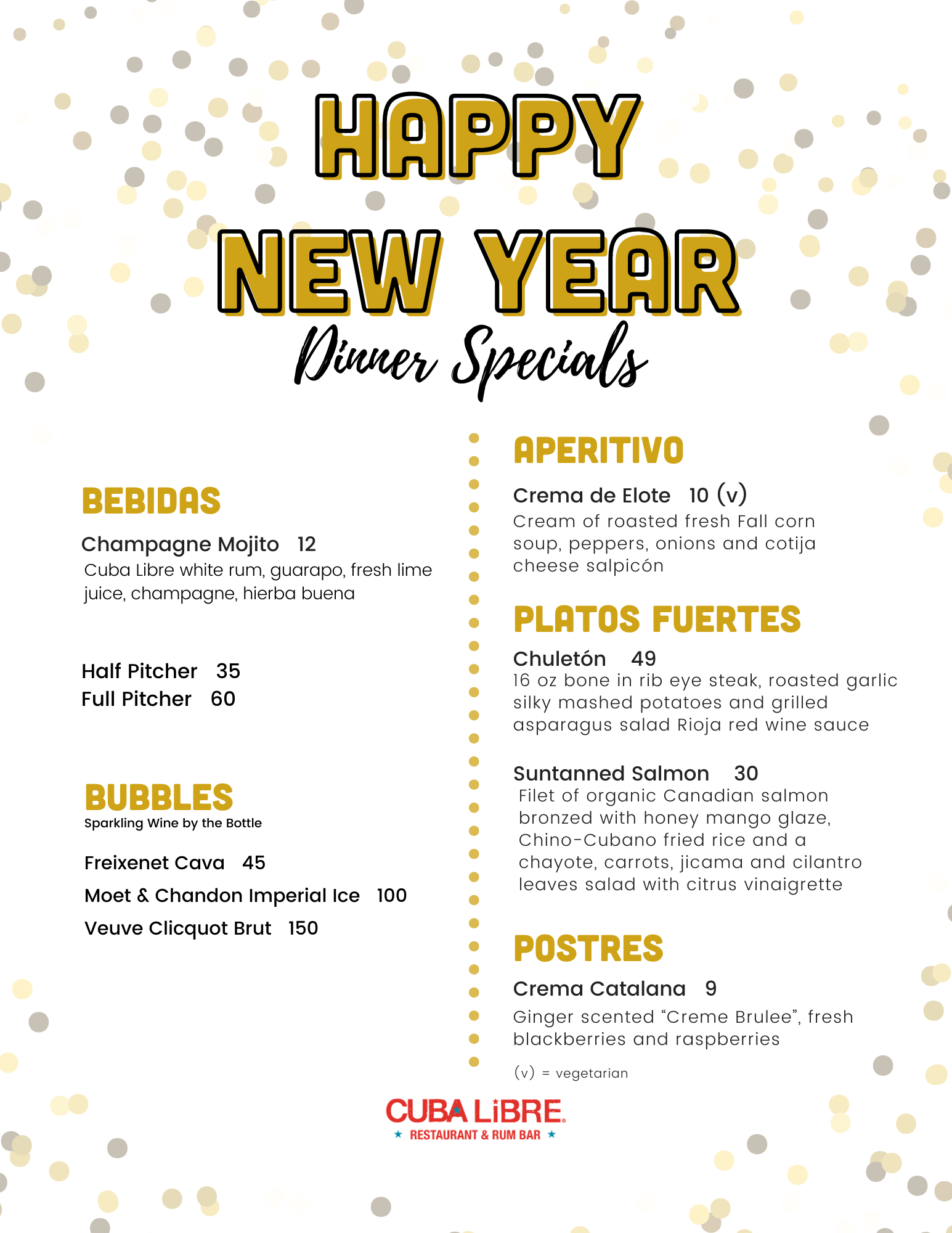 NYE Specials PHL